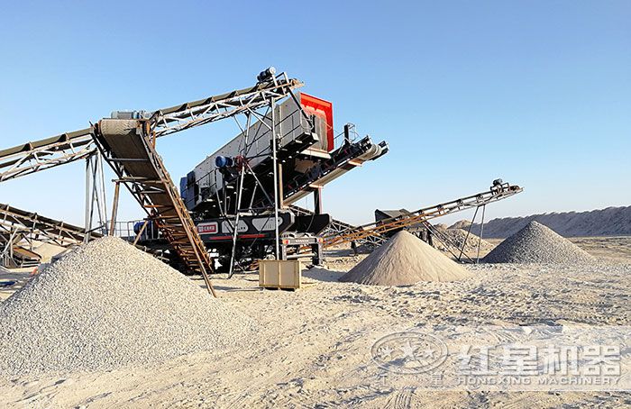 移动制沙生产线流程 移动制沙生产线流程
