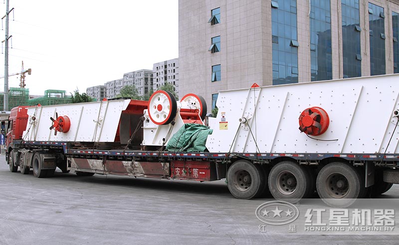 红星石英砂破碎机发货图 红星石英砂破碎机发货图