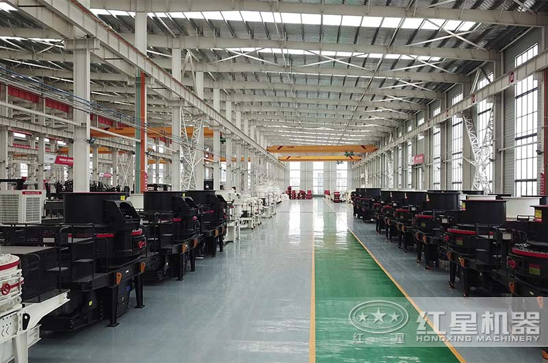 红星机器制砂机车间 红星机器制砂机车间