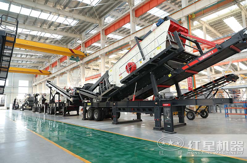 红星机器移动建筑垃圾破碎机厂家 红星机器移动建筑垃圾破碎机厂家