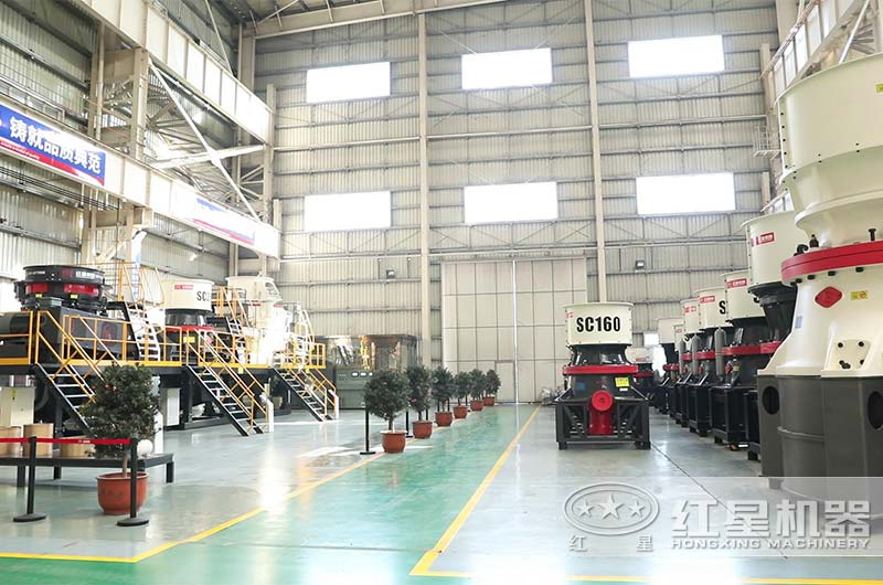 各种圆锥破碎机齐聚一堂 各种圆锥破碎机齐聚一堂