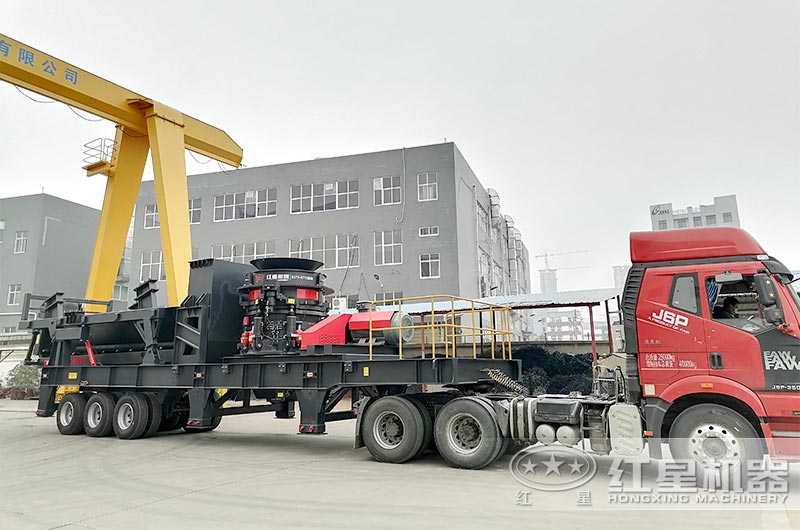 红星流动式打石子发货 红星流动式打石子发货