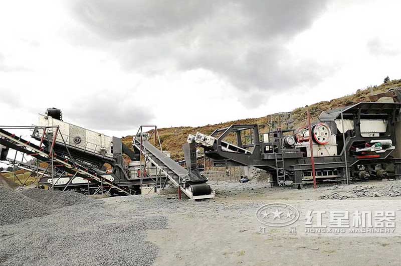 时产150吨轮胎移动破碎站 时产150吨轮胎移动破碎站