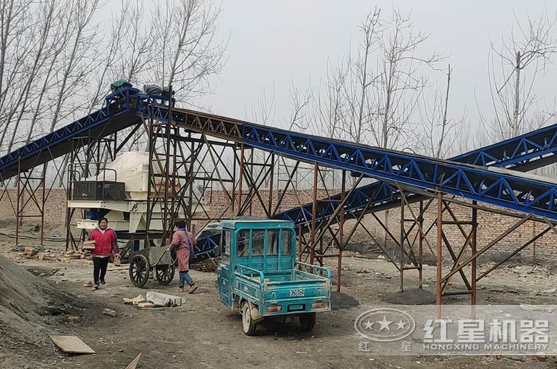 制砂加工生产客户现场 制砂加工生产客户现场