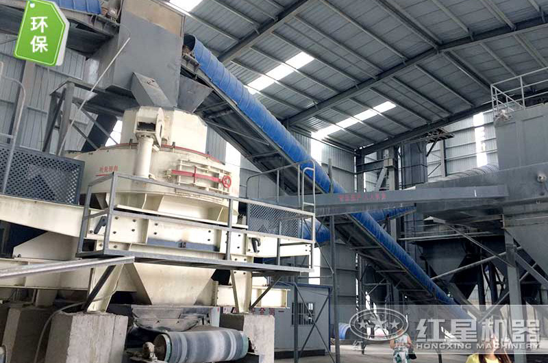 VSI-9526冲击式破碎机现场实拍 VSI-9526冲击式破碎机现场实拍