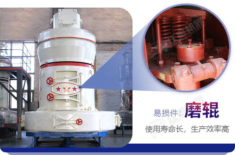 5r雷蒙磨设计有5个磨辊 5r雷蒙磨设计有5个磨辊