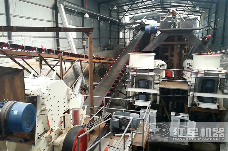 河北邢台时产700吨砂石破碎系统 河北邢台时产700吨砂石破碎系统