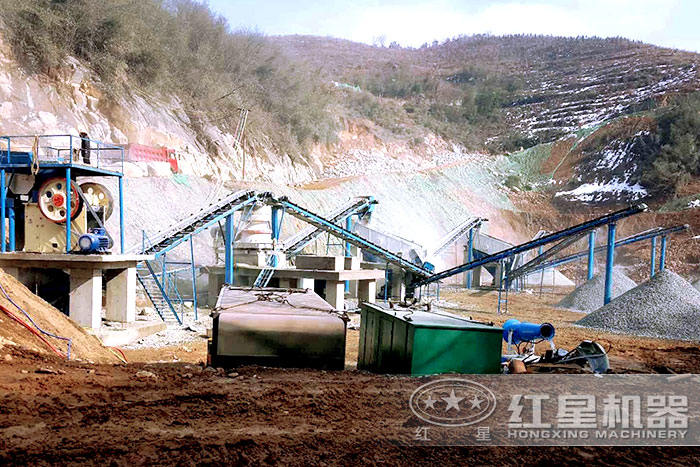 大理石破碎生产线 大理石破碎生产线