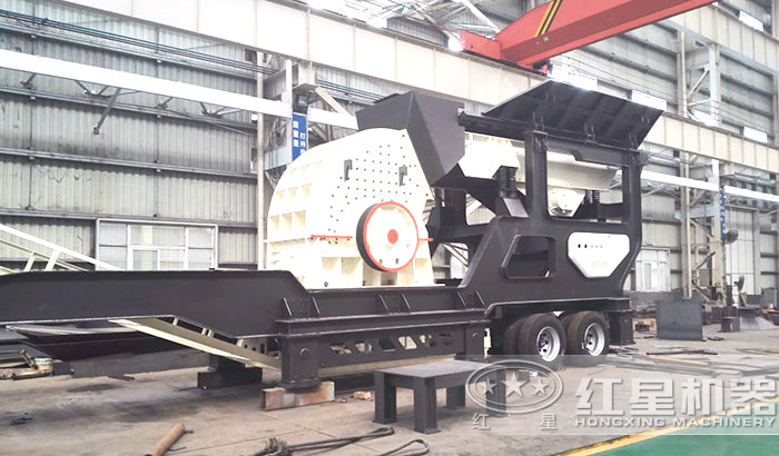 可移动1615锤式破碎机 可移动1615锤式破碎机