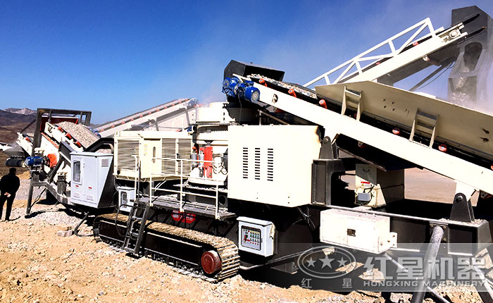 环保型可移动式碎石机投产快、创利早