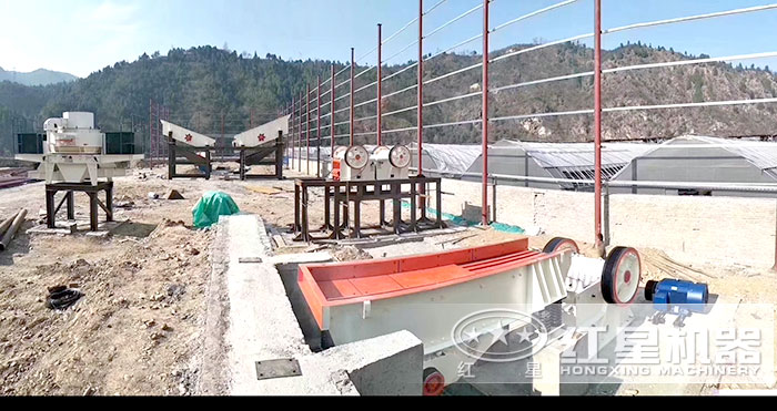 VSI7611制砂机制沙现场 VSI7611制砂机制沙现场