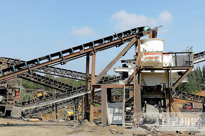 节能制砂机现场 节能制砂机现场