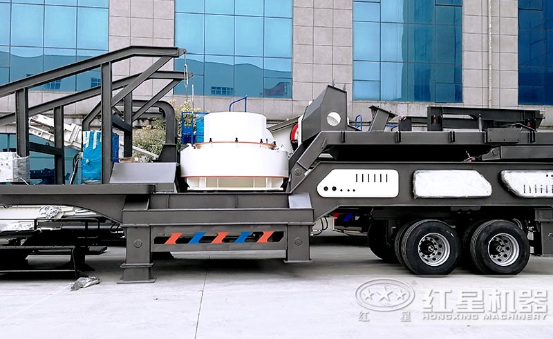 可以移动的河卵石制砂机 可以移动的河卵石制砂机