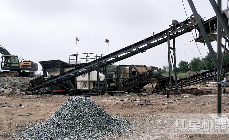 青石破碎生产线 青石破碎生产线
