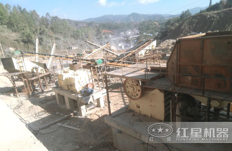 大型砂石生产线配置方案二 大型砂石生产线配置方案二