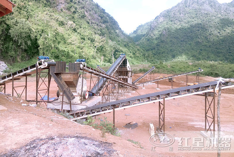 小型反击碎石机配置破碎生产线 小型反击碎石机配置破碎生产线