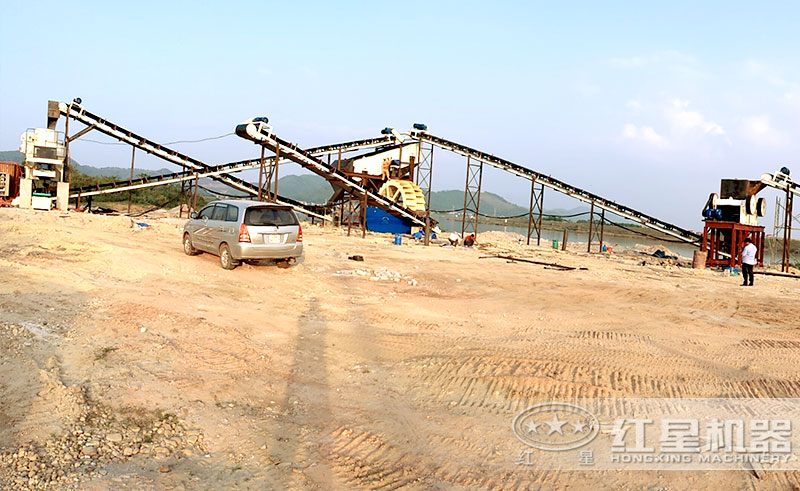 比较简单的制砂生产线 比较简单的制砂生产线