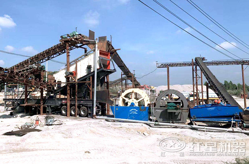 洗沙生产现场 洗沙生产现场