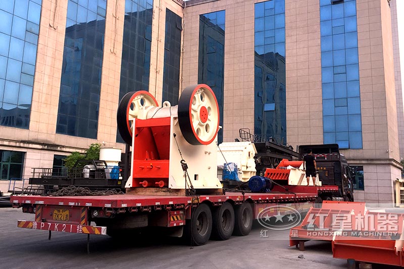 石灰岩碎石机发货