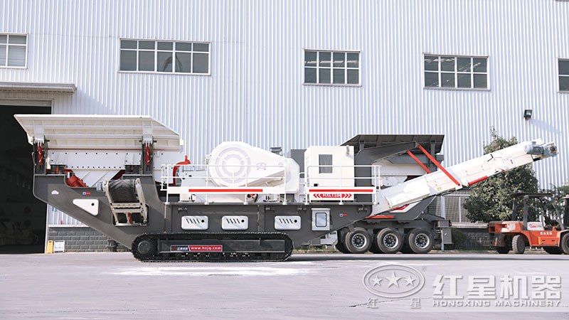 履带移动砖渣粉碎机 履带移动砖渣粉碎机