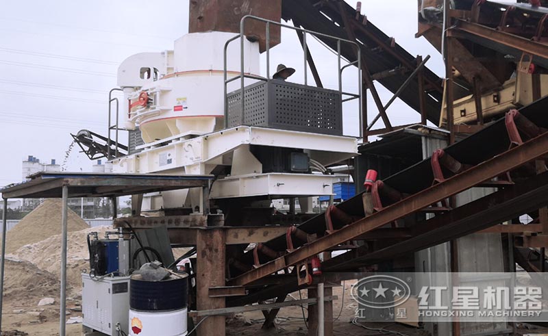 VSI制砂机械安装现场 VSI制砂机械安装现场