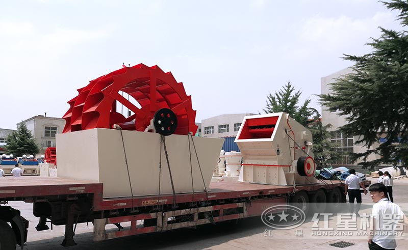 红星机器洗砂机发货中 红星机器洗砂机发货中