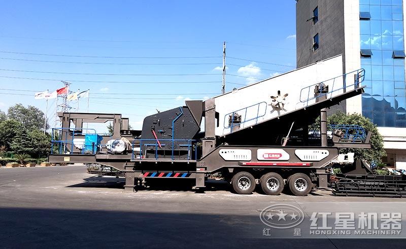 移动反击破碎机厂区图 移动反击破碎机厂区图