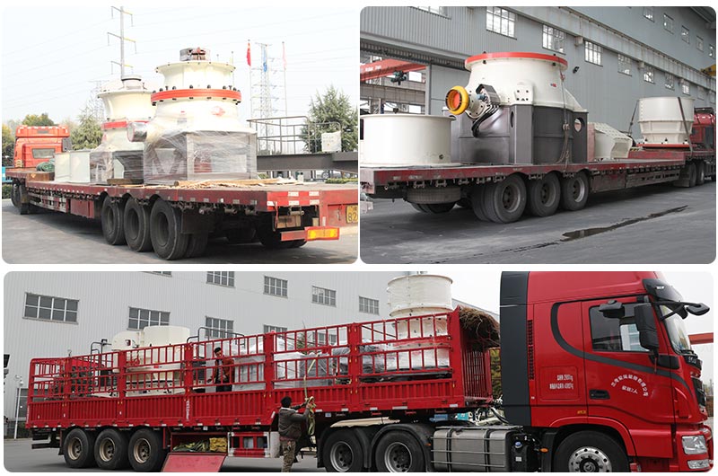 红星圆锥破发货现场 红星圆锥破发货现场