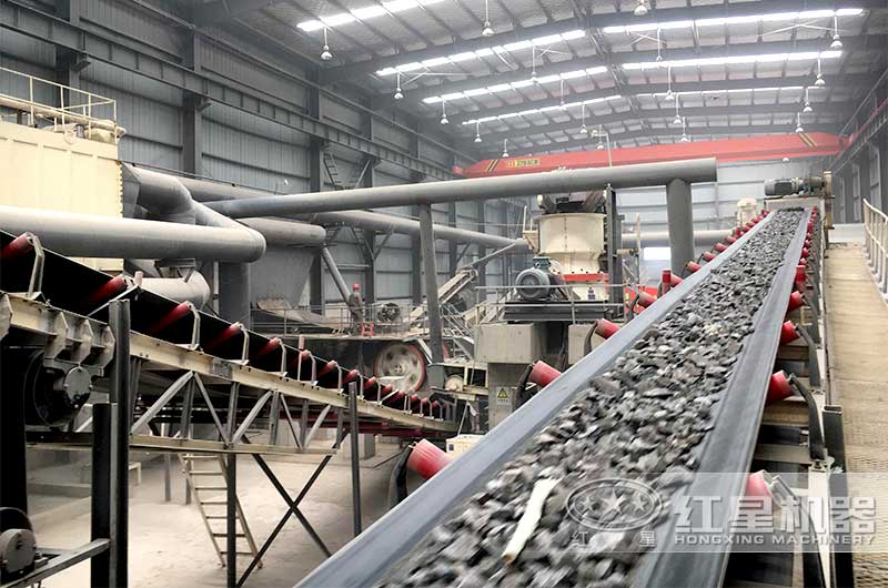 机械制砂生产现场 机械制砂生产现场