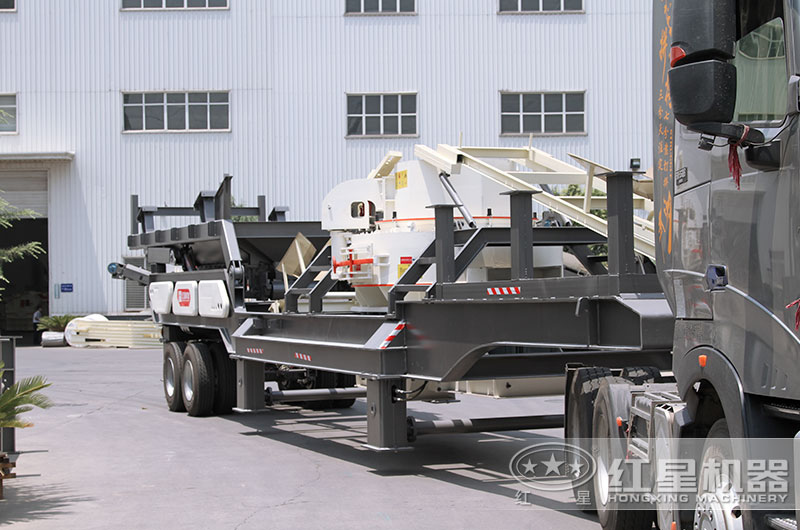 轮胎式粉碎沙一体机发货 轮胎式粉碎沙一体机发货