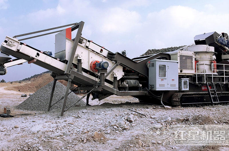 履带式移动粉沙一体机现场碎沙 履带式移动粉沙一体机现场碎沙