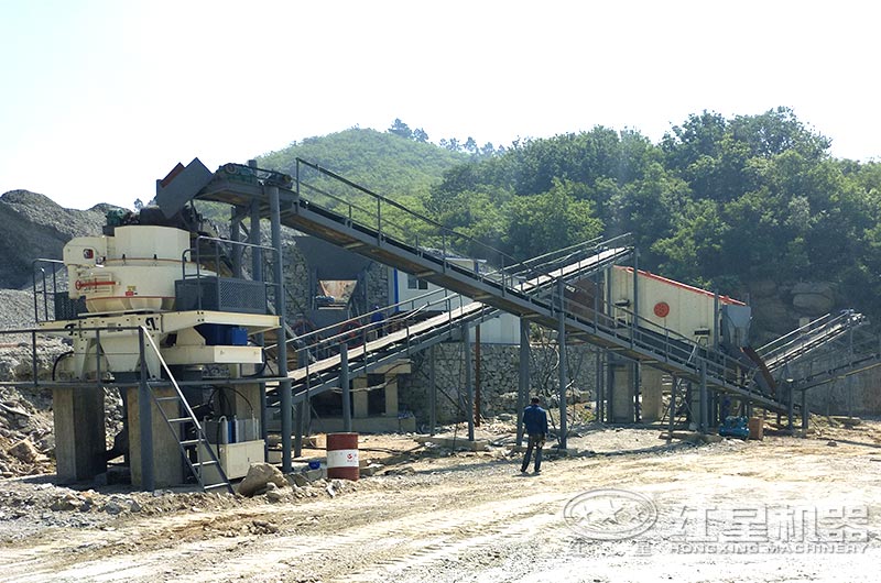 人工制砂机器现场实拍 人工制砂机器现场实拍