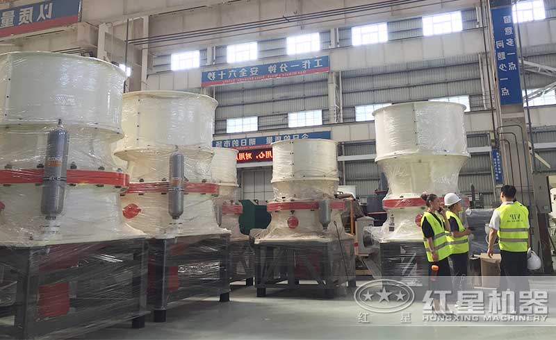 用户考察圆锥破碎机 用户考察圆锥破碎机