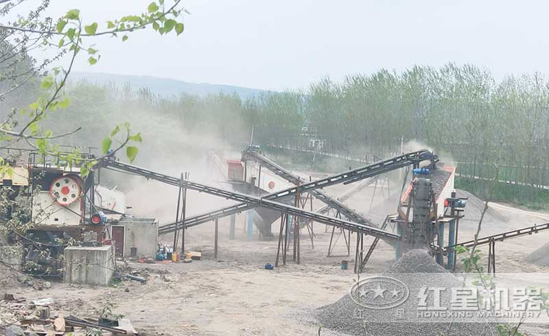 砂石生产现场 砂石生产现场