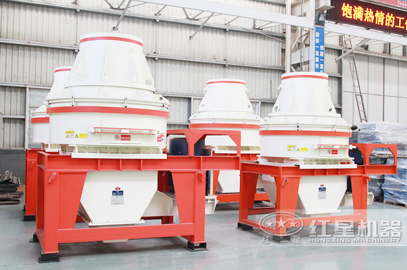 鹅卵石制砂机HX06、HX07，体积小，性价比高