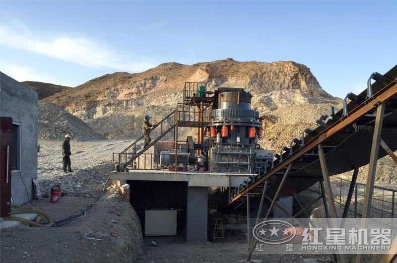 1200圆锥破碎机现场实拍 1200圆锥破碎机现场实拍