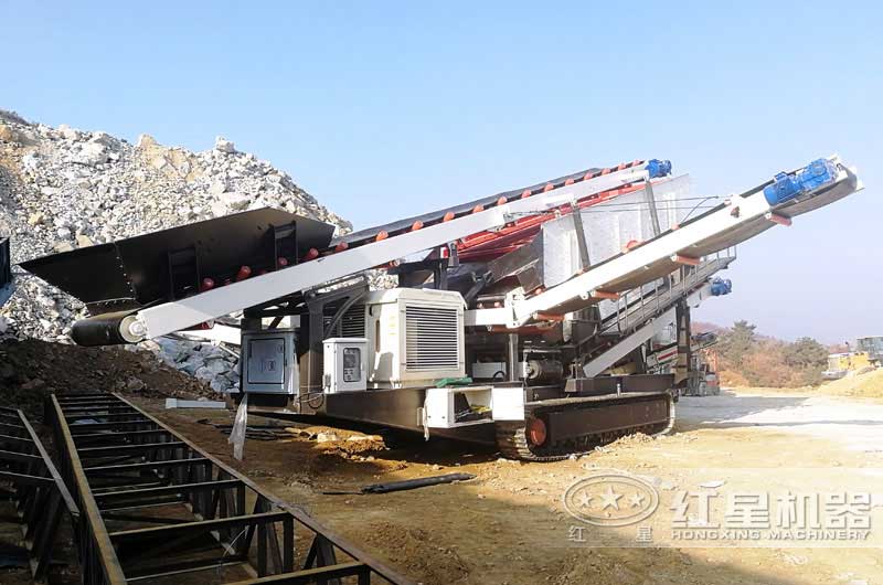 履带式移动筛石机 履带式移动筛石机