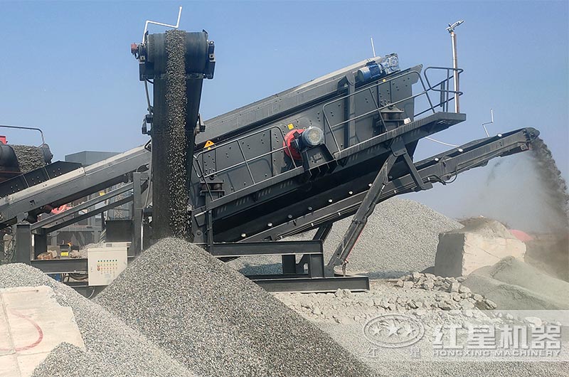 全移动振动筛 全移动振动筛