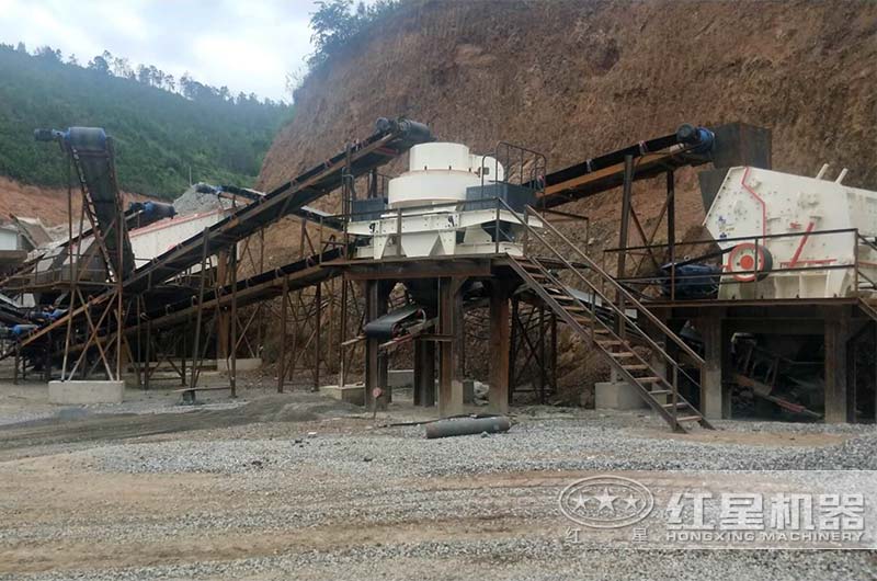 颚破+反击破+制砂机方案现场 颚破+反击破+制砂机方案现场