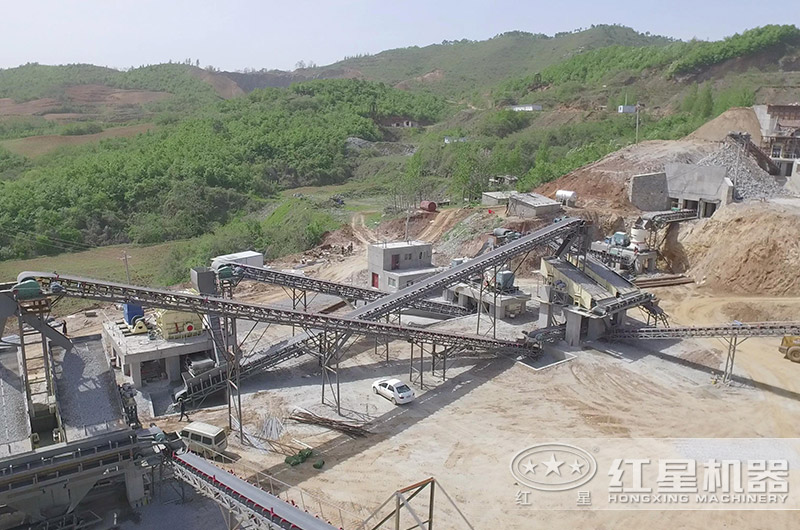 河北时产1000吨石头破碎生产线 河北时产1000吨石头破碎生产线