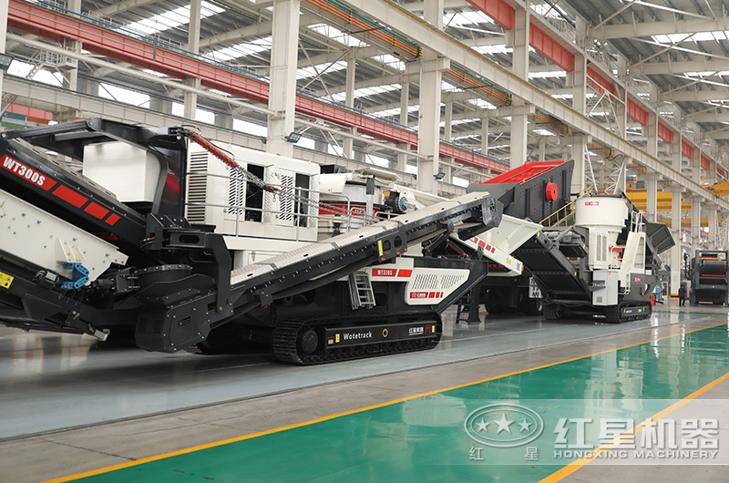 节能型移动破碎站(履带式) 节能型移动破碎站