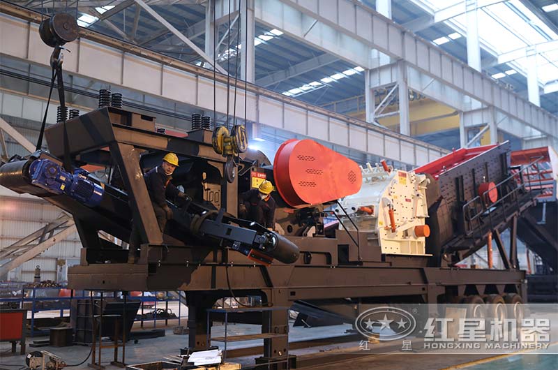 四合一小型移动式破碎机 四合一小型移动式破碎机