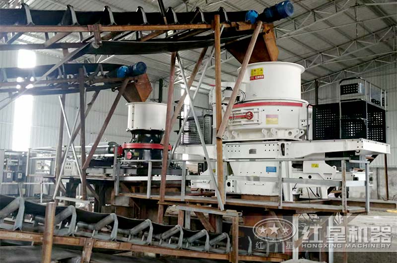 大型HVI制砂机现场 大型HVI制砂机现场