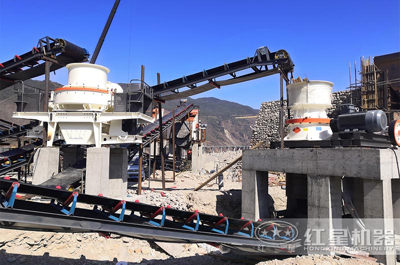 冲击式制砂机现场 冲击式制砂机现场