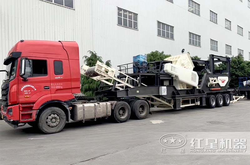 移动重锤式破碎制砂一体机 移动重锤式破碎制砂一体机