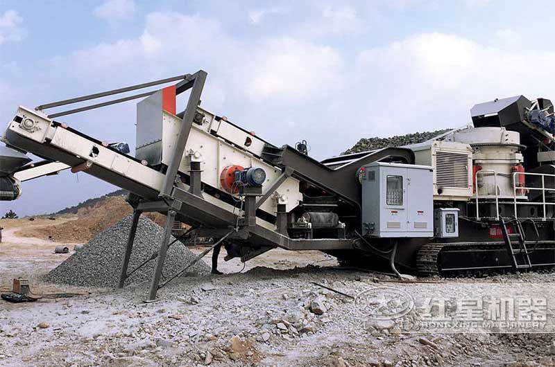 圆锥破履带移动破碎机现场 圆锥破履带移动破碎机现场