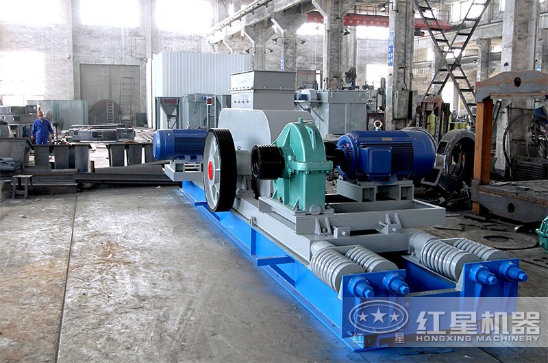 红星环保液压对辊破碎机 红星环保液压对辊破碎机