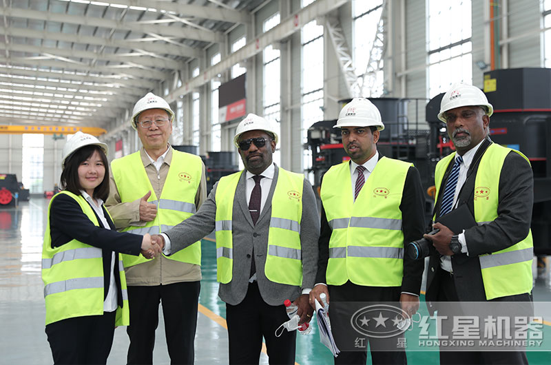 客户来厂考察选购