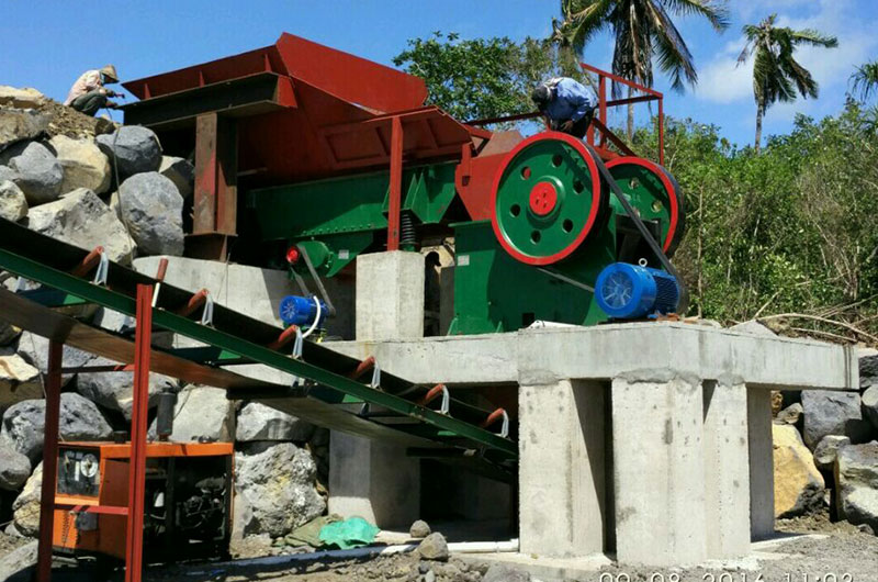 山西时产10吨小型石头破碎生产线 山西时产10吨小型石头破碎生产线