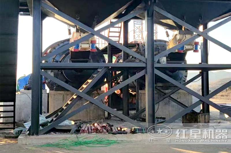 球磨机现场实拍 球磨机现场实拍